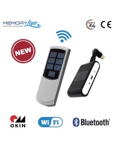 Telecomando retroilluminato wireless e bluetooth senza fili