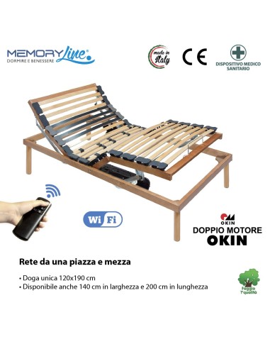 PLATINUM WI-FI - Rete motorizzata con telecomando senza fili