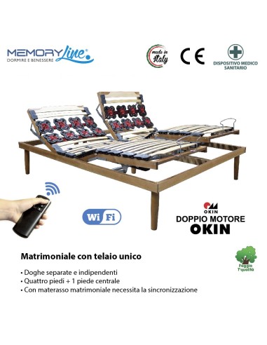 ROYAL WI-FI - Rete motorizzata erogonomica con telecomando senza fili