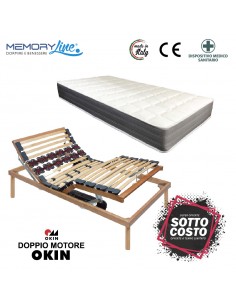 ROYAL + LIGHT RELAX - Rete motorizzata + materasso in memory 2