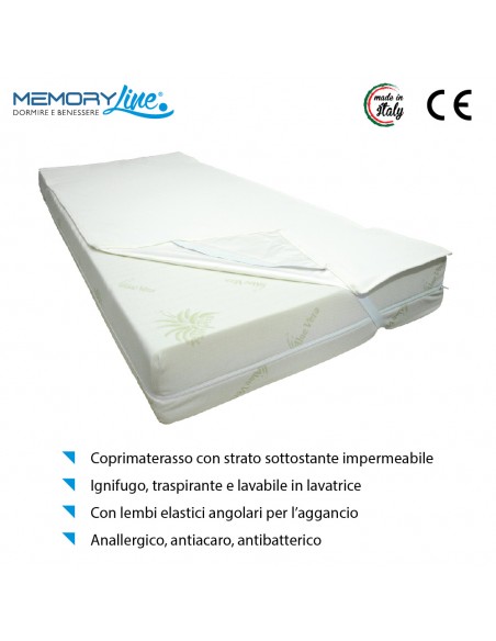 COPRIMATERASSO IMPERMEABILE