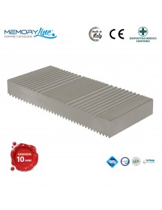 WAVE LINE - Materasso unico strato schiuma di poliuretano
