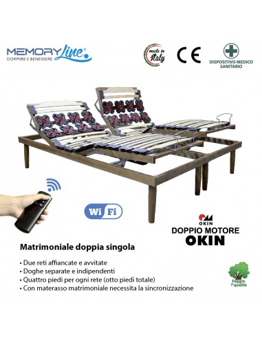 ROYAL WI-FI - Rete motorizzata con telecomando wireless senza filo