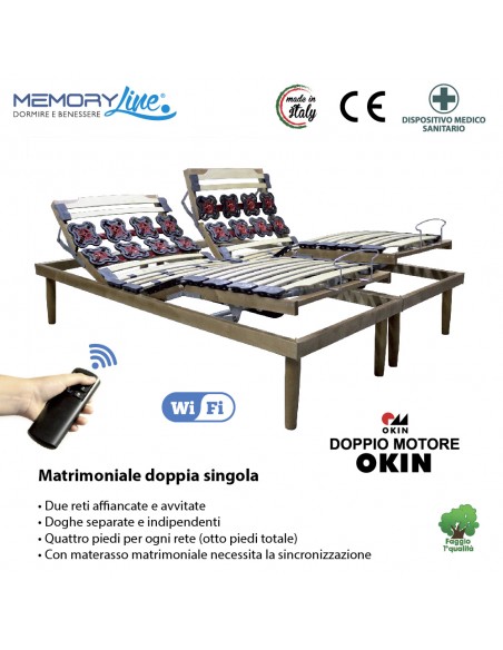 ROYAL WI-FI - Rete motorizzata con telecomando wireless senza filo