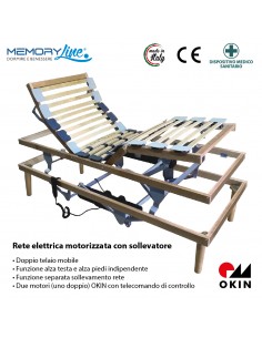 Memoryline mod. Tower, rete elettrica motorizzata con sollevamento verticale 2