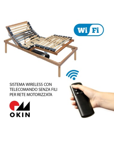 PLATINUM WI-FI - Rete motorizzata con telecomando senza fili