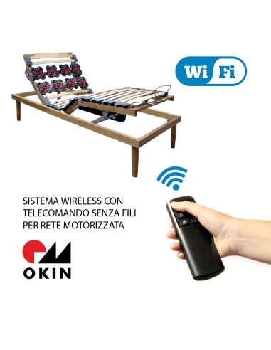 ROYAL WI-FI - Rete motorizzata erogonomica con telecomando senza fili