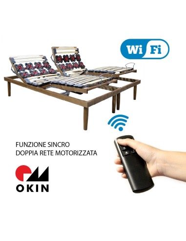 ROYAL WI-FI - Rete motorizzata erogonomica con telecomando senza fili