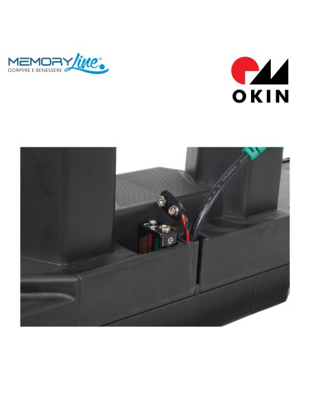 Vano alloggio batteria tampone di emergenza