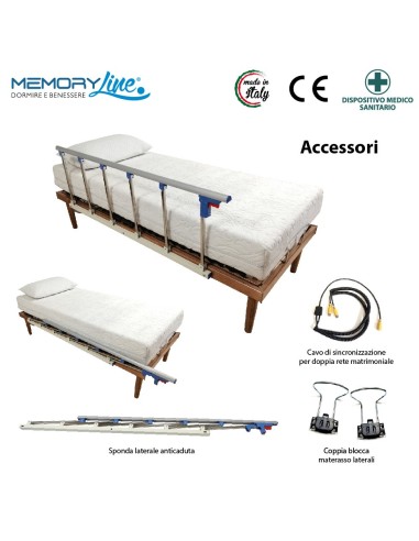 LUXURY LINE WI-FI - Rete motorizzata con telecomando wireless